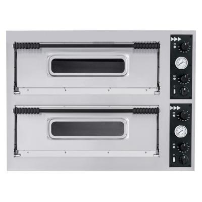 Pec na pizzu ZÁKLADNÍ XXL 66, HENDI, 2 komory , 400V/18000W, 1365x955x(H)745mm | 226995
